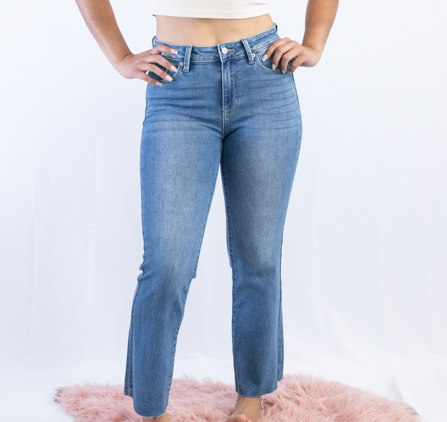 Cropped Flare Jean