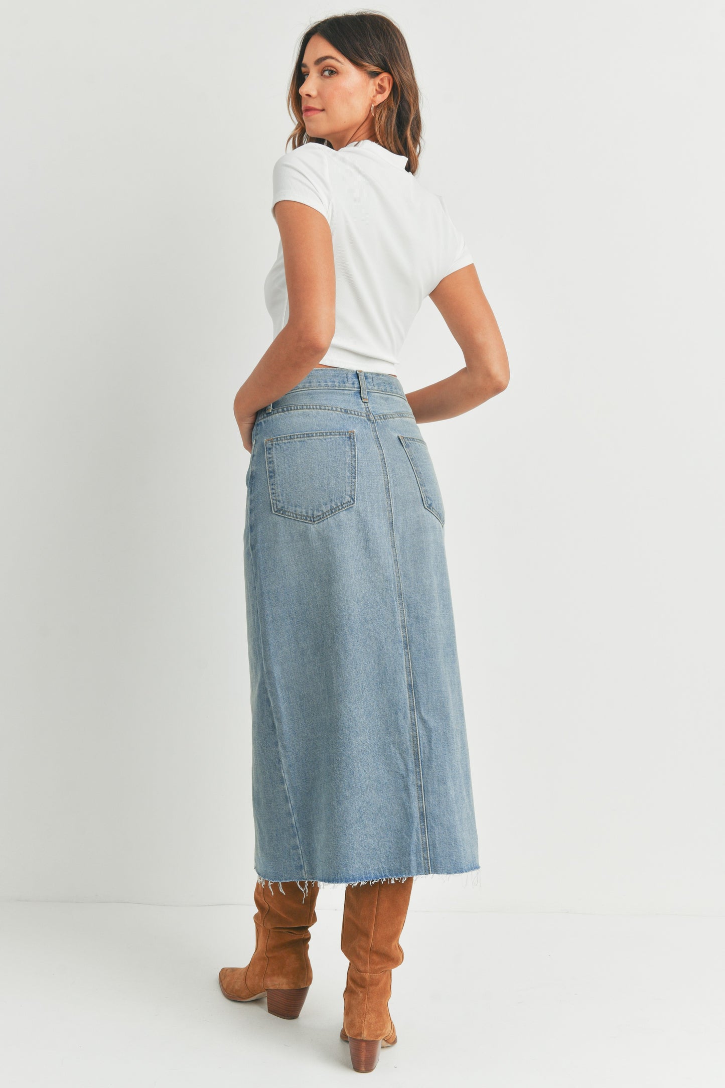 It Girl Denim Skirt