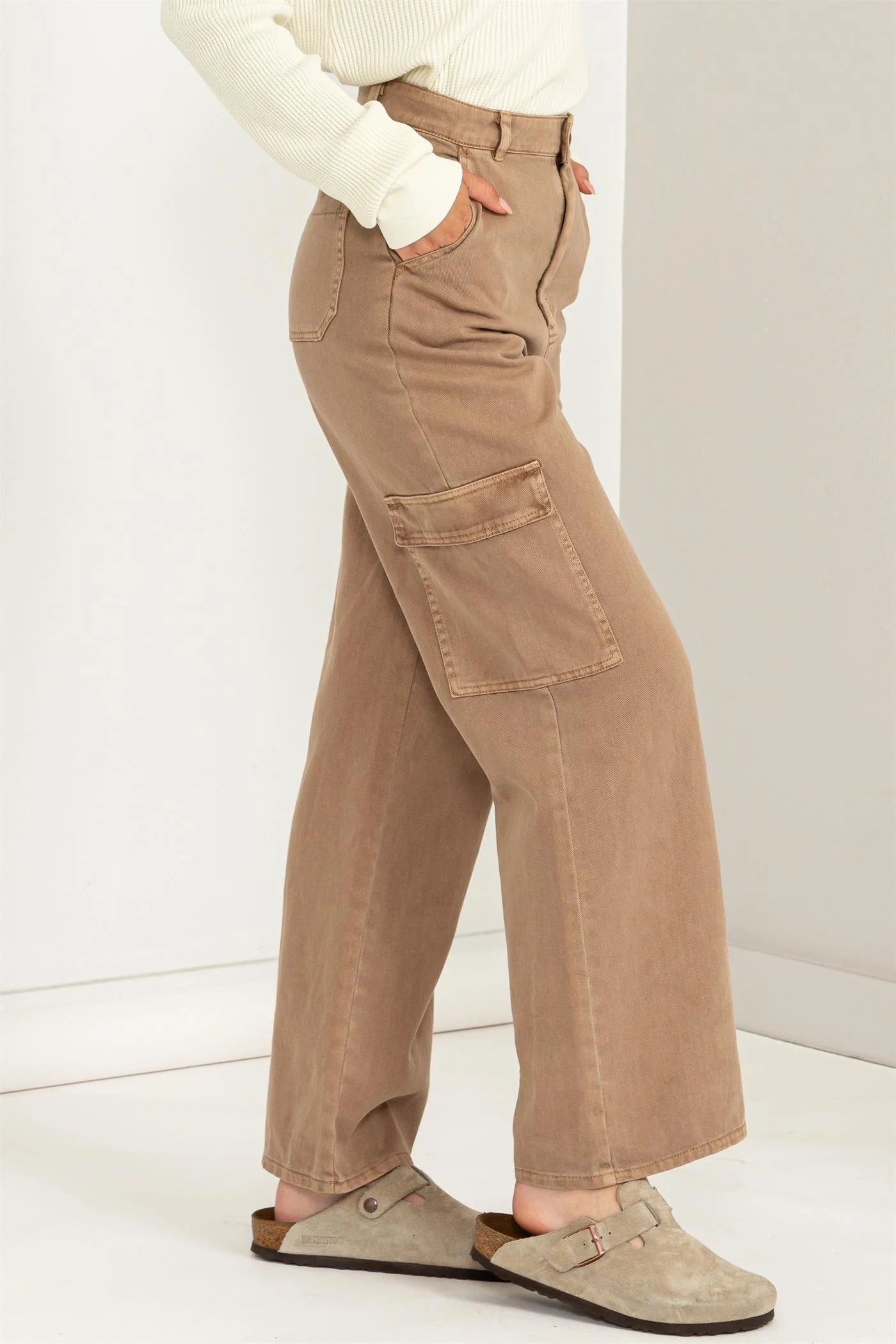 Brown Cargo Pant