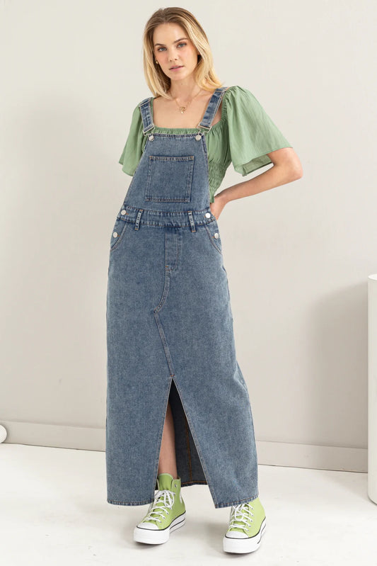 Overly Obsessed Overalls (Denim)