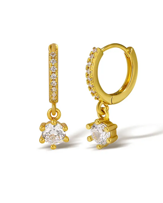 Bejeweled earrings