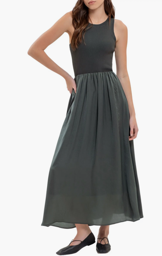 Never out of Style Dress (Green)