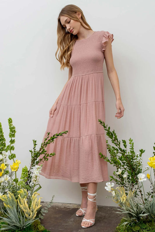 Always in Style Dress (Blush)