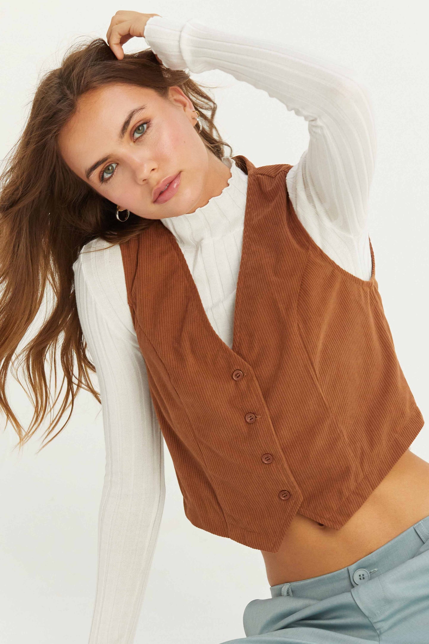 Corduroy Vest