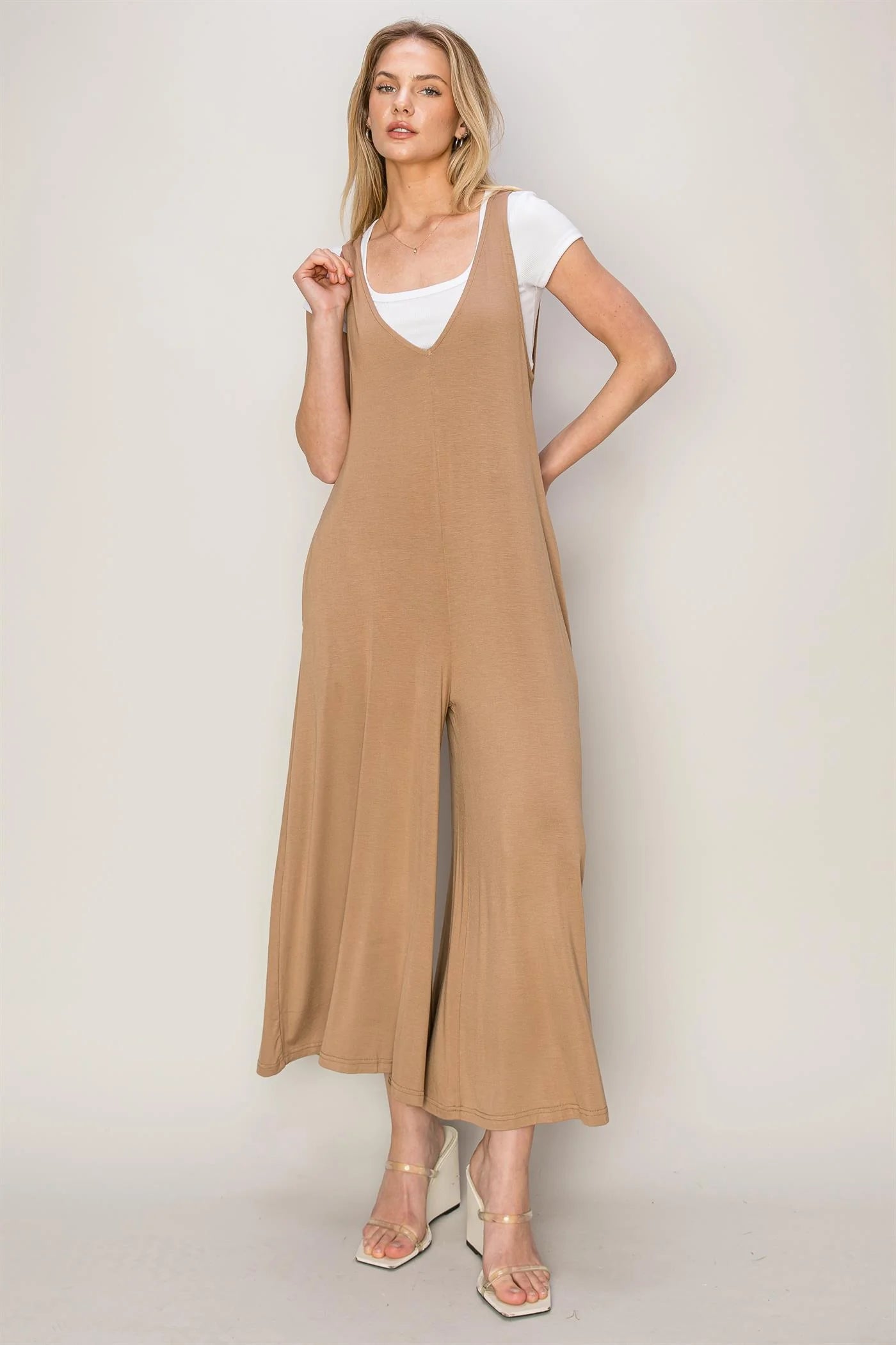 Liv Jumpsuit (Clay)