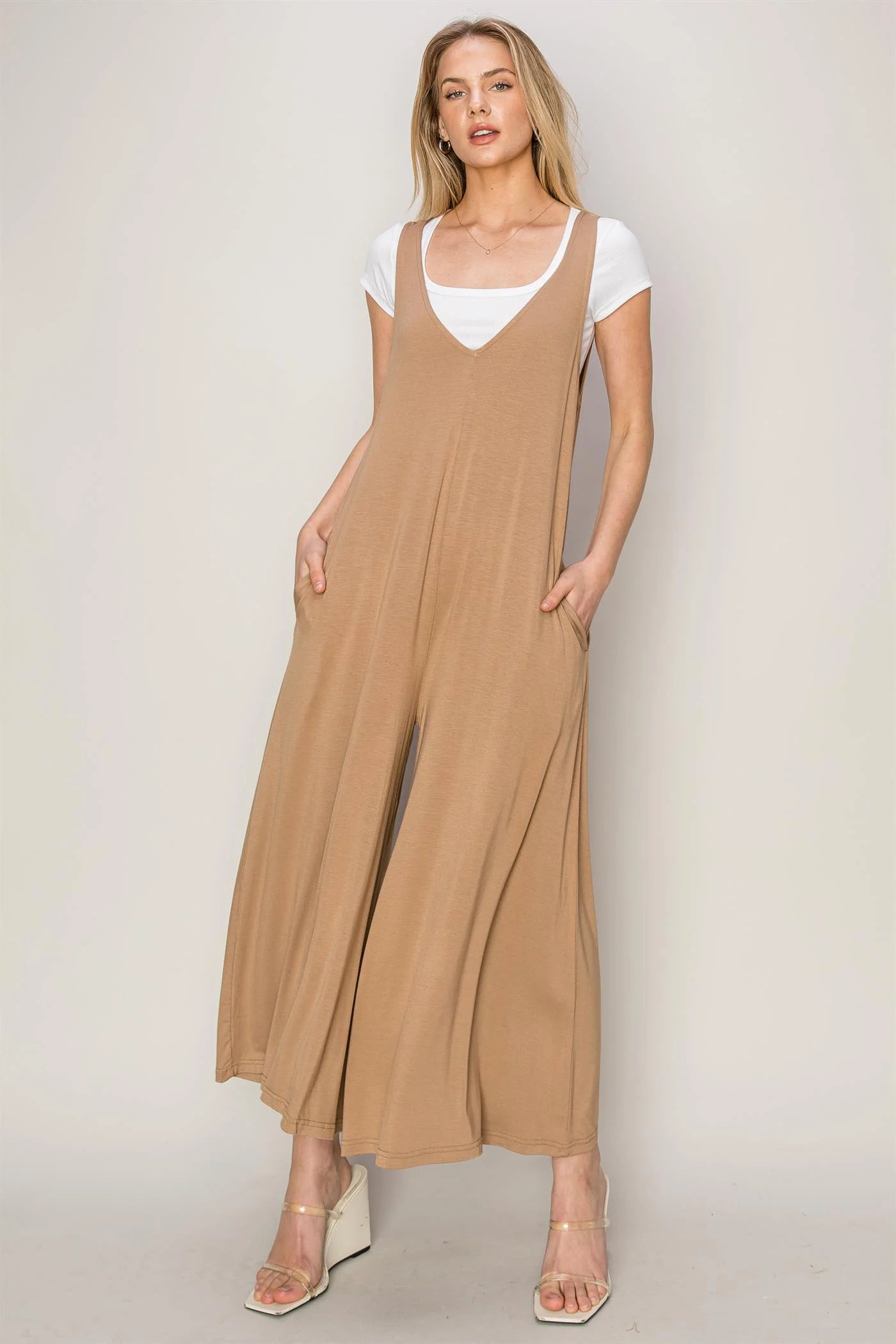 Liv Jumpsuit (Clay)