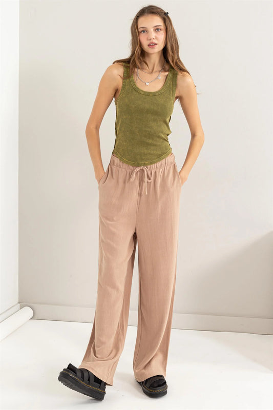 Walks on the Beach Pant (Tan)