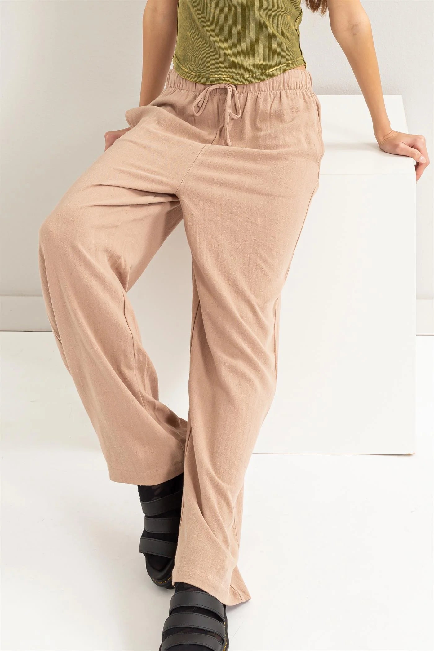 Walks on the Beach Pant (Tan)