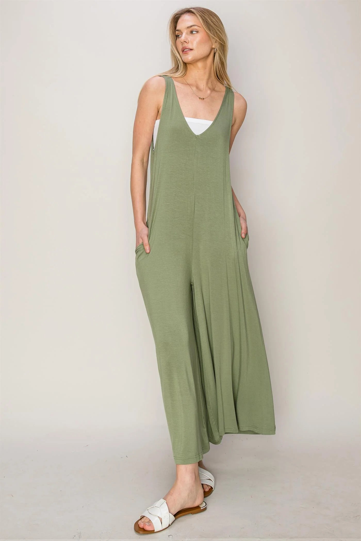 Liv Jumpsuit (Green)