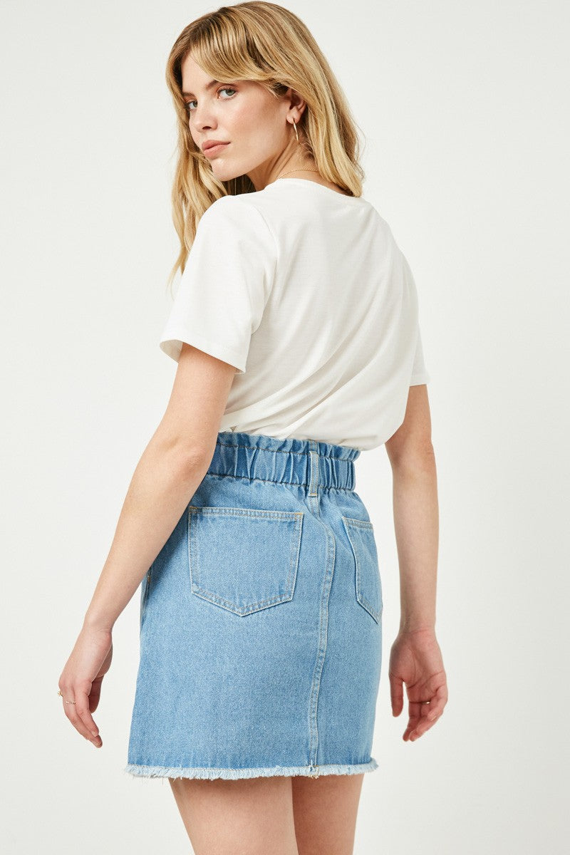 Short and Sweet Denim Skirt