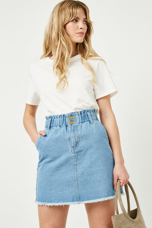 Short and Sweet Denim Skirt