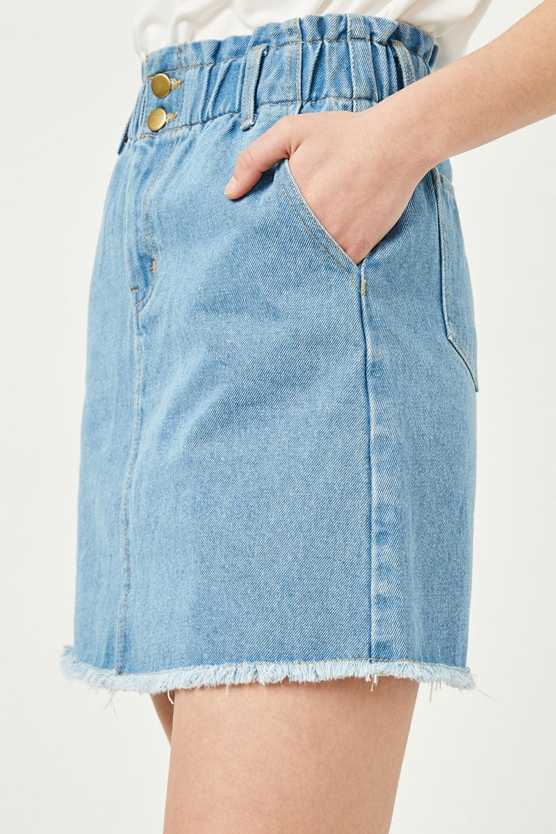 Short and Sweet Denim Skirt